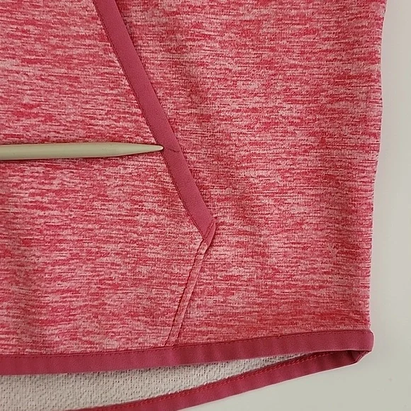 Under Armour Cold Gear Storm 1 Heathered Pink Hoodie Pocket Size S - Picture 9 of 14